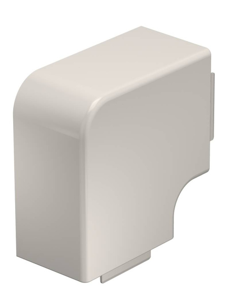 OBO Bettermann Угол плоский кабель-канала WDK 60x90 мм, ПВХ кремовый RAL9001 6161510