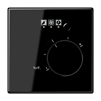 JUNG Гигростат, чёрный LS5201HYGSW