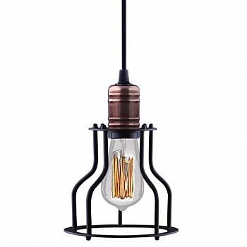 Nowodvorski Черный Подвесной светильник Workshop 6336 E27 60W 220V