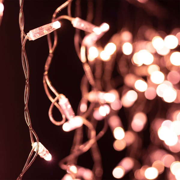 Arlight Светодиодная гирлянда ARD-EDGE-CLASSIC-2400x600-CLEAR-88LED-STD Rose Gold (230V, 6W) (Ardecoled, IP65) 031188