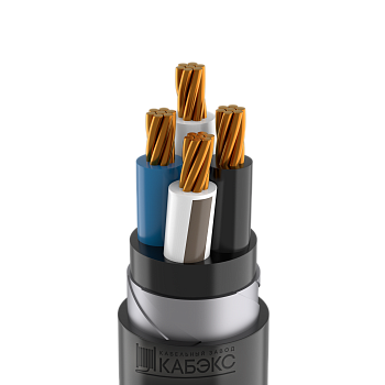 Кабель силовой бронированный ВБШвнг(А) -LS-ХЛ 4х50 мк(N)-1 Кабэкс ТХМ00386803