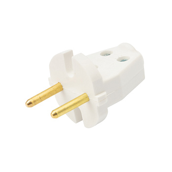 Вилка универсальная без з/к 6А Rexant 11-8501