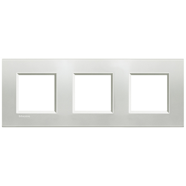 Купить BT LL Серебро Рамка прямоугольная, 2+2+2 мод LNA4802M3AG