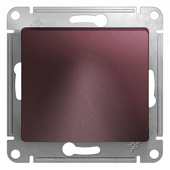 Systeme Electric Glossa Баклажановый Вывод кабеля