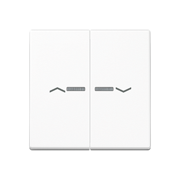 JUNG Клавиши для сдвоенной кнопки BCU, белый A595KO5PWW