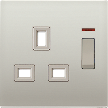 JUNG центральная плата для розетки, British standart BS2171KOESPL