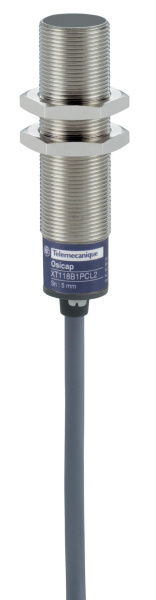Купить SE Емкостной металлический датчик, кабель 2м XT118B1NAL2