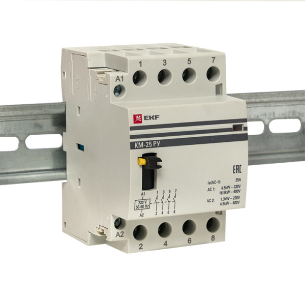 Купить EKF PROxima Контактор модульный КМ РУ 63А 4NO (3 мод.)