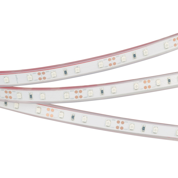 Arlight Лента герметичная RTW-P-A60-11mm 12V Green (4.8 W/m, IP66, 3528, 5m) (-) 034865