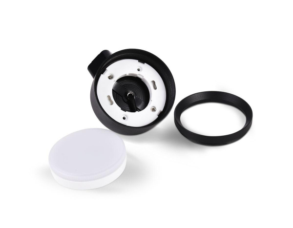 Купить Ambrella Трековый однофазный светильник со сменной лампой GL5357 BK черный GX53 max 12W