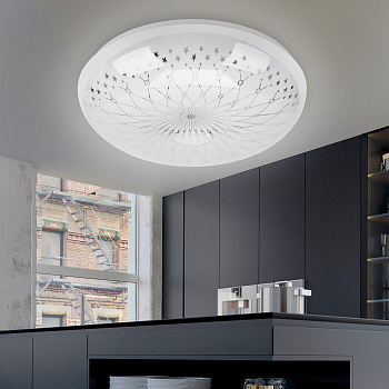 ЭРА Светильник потолочный светодиодный Классик без ДУ SPB-6-12-4K Feya 12Вт 4000K