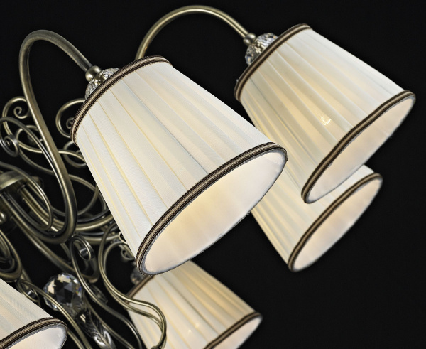 Купить Maytoni Elegant Vintage Бронза Антик Люстра 8xE14 40W ARM420-08-R