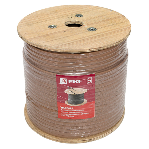 Купить EKF PROxima Саморегулирующийся нагревательный кабель ESR-33P (33 Вт/м) 200 м, полиолефин