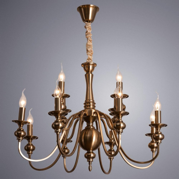 Купить Arte Lamp PASSONI Светильник подвесной A6097LM-12PB