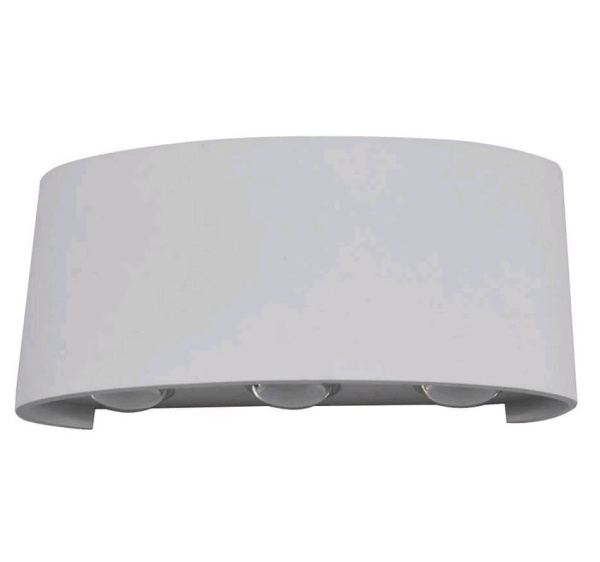 Kink Light 08572,01 Подсветка Элеон белый w17,5*4 h8 Led 6W (4000K) IP65