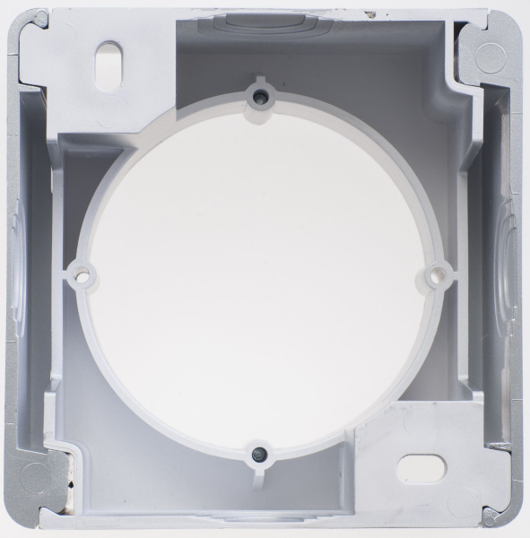 Купить Systeme Electric Glossa Алюминий Коробка наружного монтажа