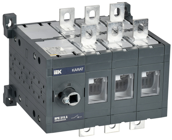 IEK KARAT Выкл-разъед. ВРК реверс. без рукоятки 3P 315А