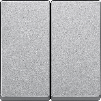 SE Merten SM Алюминий Клавиша 2-ая MTN433560