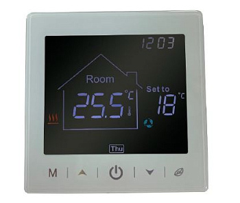 GRANDEKS Терморегулятор 05H WI-FI программируемый белый 16А G 05H Wi-Fi белый