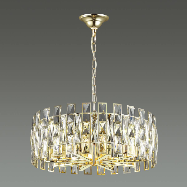 Odeon Light 4121/10 ODL19 436 золото/хрусталь Люстра E14 10*40W DIORA Купить Odeon Light 4121/10 ODL19 436 золото/хрусталь Люстра E14 10*40W DIORA