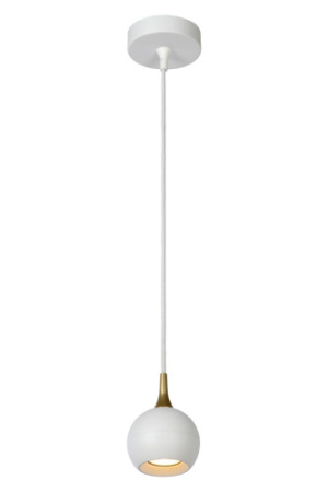 Lucide FAVORI Светильник подвесной Ø 9 cm 1xGU10 White 09434/01/31