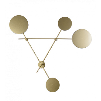 Kink Light 2207B,33 Бра Фирс золото d107 h85 Led 24W (3000K)