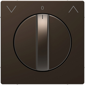 SE Merten D-Life Мокко Накладка центральная для поворотного мех-ма рольставней MTN3875-6052