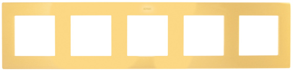 Simon 24 Золото Рамка 5-ая 2400650-066