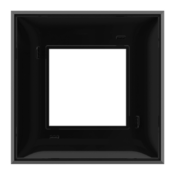 Купить DKC Рамка "Avanti", "Черный квадрат", 1 пост (2 мод.)