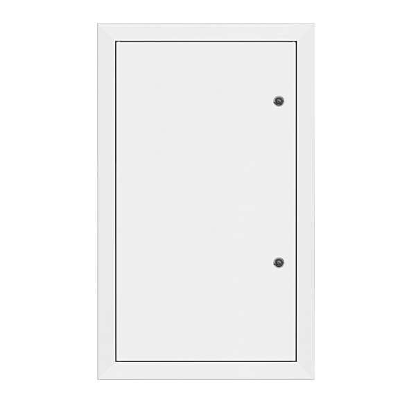 EKF Щит этажный до 4 кв. без окон и без слабот. отс. 1-дверный, замок трехгранный (1000х650х150) RAL9016 PROxima