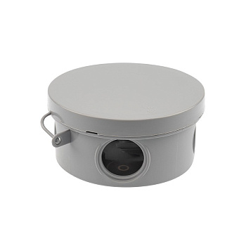 Коробка распаячная ОУ, D 85х40мм, IP54 (УПр 85/40.1.3) Rexant 28-3009