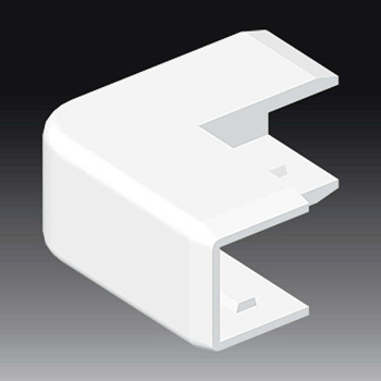 Kopos Угол внешний на 90 гр. LHD 17X17 8676 (HB) (Цвет Белый) 8676_HB