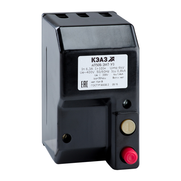 Купить КЭАЗ Выключатель автоматический АП50Б-3М-2,5А-10Iн-400AC-У3-АЭС