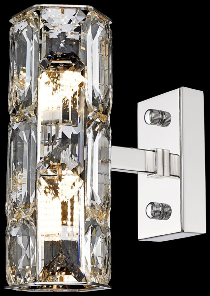 Wertmark WE156.02.101 Светильник настенный Никель/Прозрачный G4 2*5W