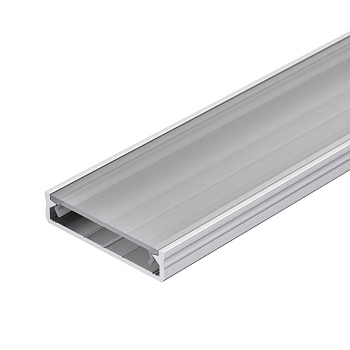 Arlight Профиль ALM-FLAT-S-2000 ANOD (Алюминий) 026713