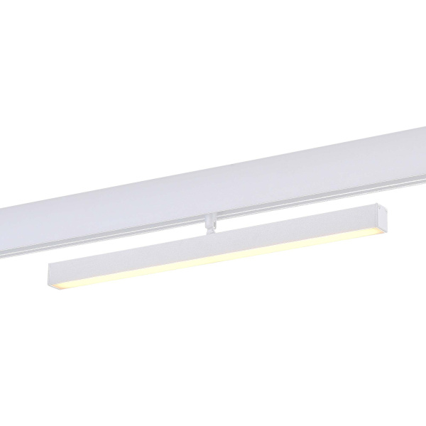 ST LUCE ST802.536.12 Магнитный трековый светильник Белый LED 1*12W 3000K 900Lm Ra>90 120° IP20 L405xW22,5xH92 48VV