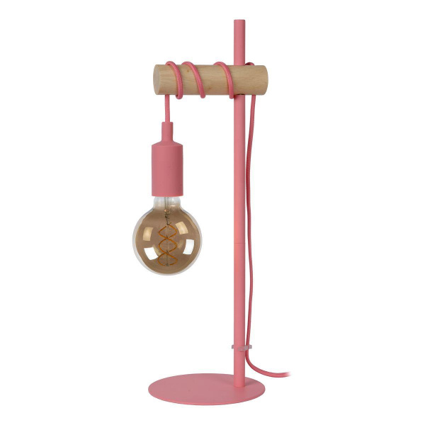 Lucide PAULIEN Розовый Настольная лампа 08527/01/66
