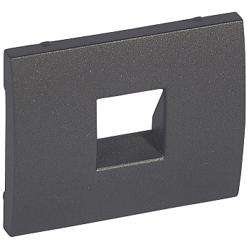 Legrand Galea Life Темная Бронза Накладка 1-ой ТЛФ/комп розетки 771295