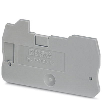 Phoenix Contact D-QTCU 1,5 Концевая крышка 3206283