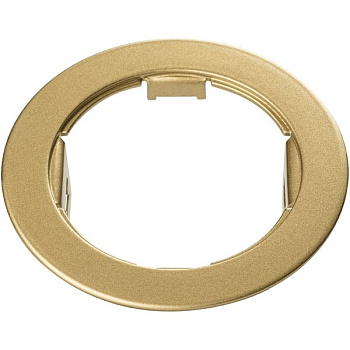 Lightstar 214613 Рамка DOMINO ROUND MR16 ЗОЛОТО (в комплекте), шт