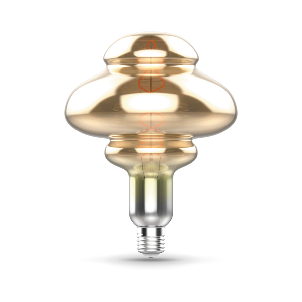 Купить Gauss Лампа Filament BD160 8W 330lm 2400К Е27 gray flexible LED 162802008