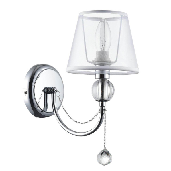 Freya Modern Beverly Хром Бра E14 40W FR5661-WL-01-CH