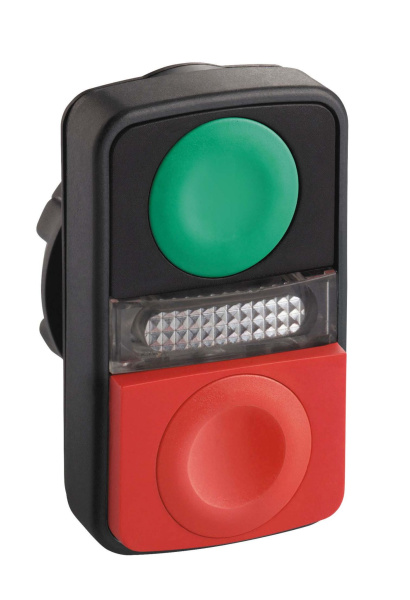 Купить SE XB5 Головка кнопки двойная без маркировки ZB5AL7340