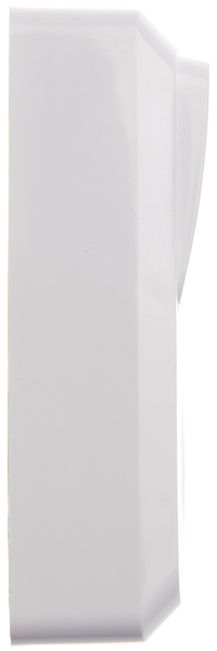 Купить Systeme Electric Этюд наруж Бел Блок: Розетка б/з + выключатель 1-клавишный