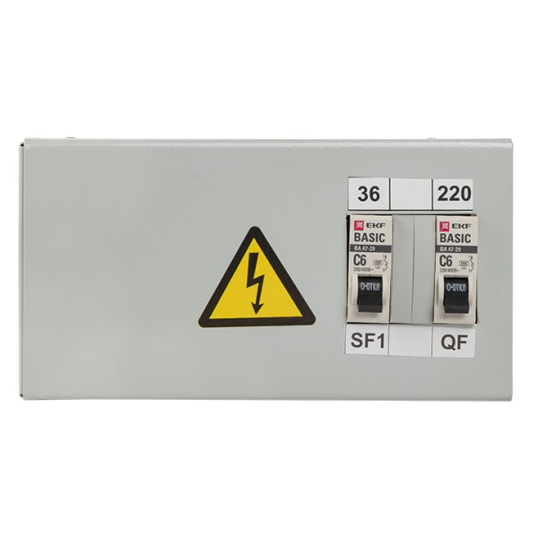 Купить EKF Basic Ящик с понижающим трансформатором ЯТП 0,25кВА 220/36В
