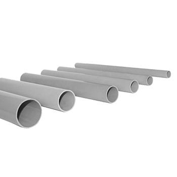 EKF PROxima Труба гладкая жесткая ПВХ d16 серая (156м/уп) (3м.)
