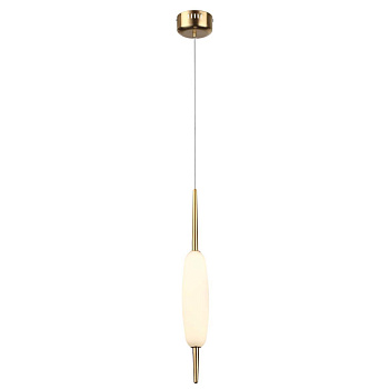 Odeon Light 4792/12L PENDANT ODL21 008 бронзовый/белый Подвес LED 12W SPINDLE