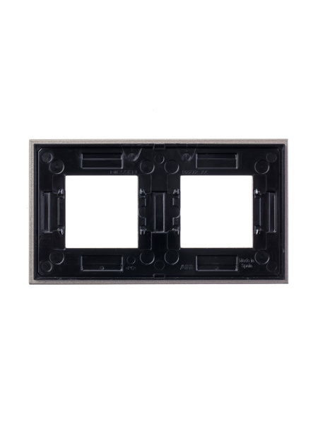 Купить ABB NIE Zenit Стекло Брызги шампанского Рамка 2-я 2+2 мод 2CLA227200N3901