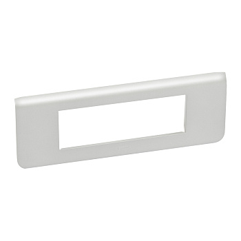 Legrand Mosaic Алюминий Рамка пластиковая 6 мод 079316