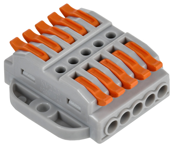 IEK Строительно-монтажная клемма СМК 222-4155P (4шт/упак)